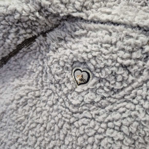 Kuhl Flight Vest Womens Small Beige Deep Pile Fleece Sherpa Full Zip Outdoor - Picture 11 of 11